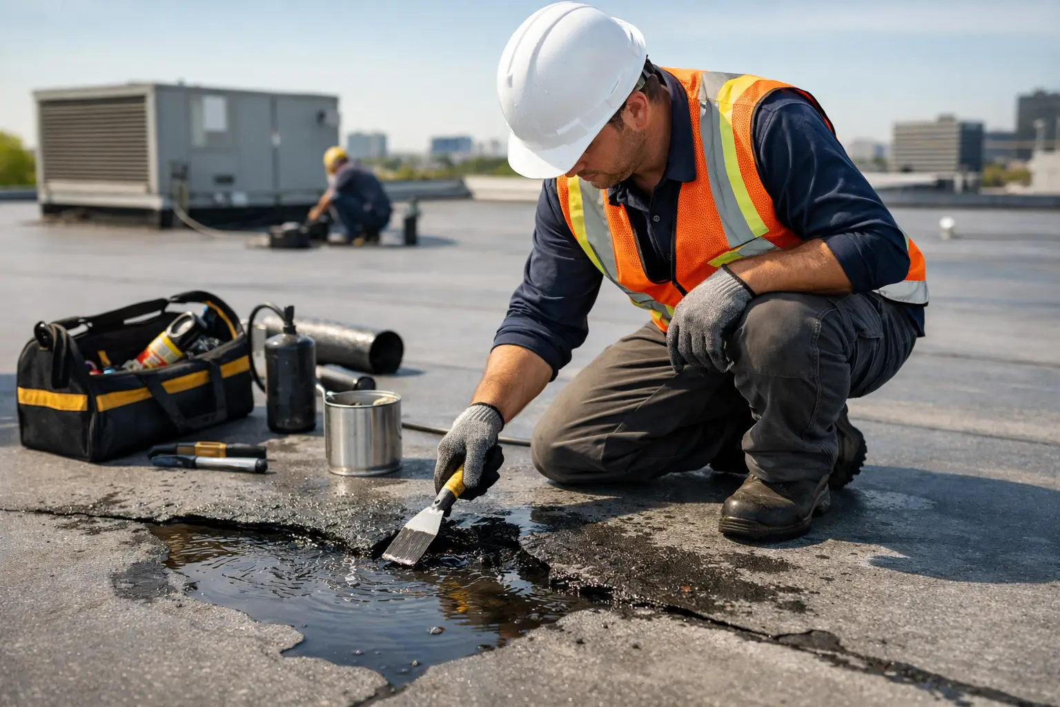 Commercial Flat Roof Repair: Fix Leaks Early