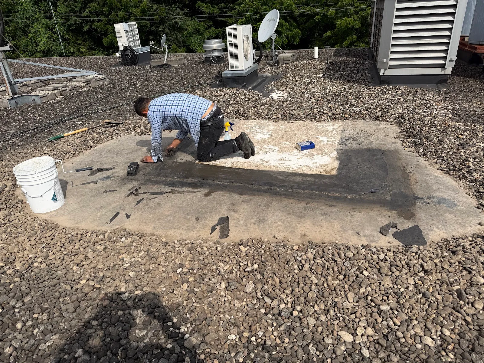 EPDM Rubber Roof Coating — job photo 6