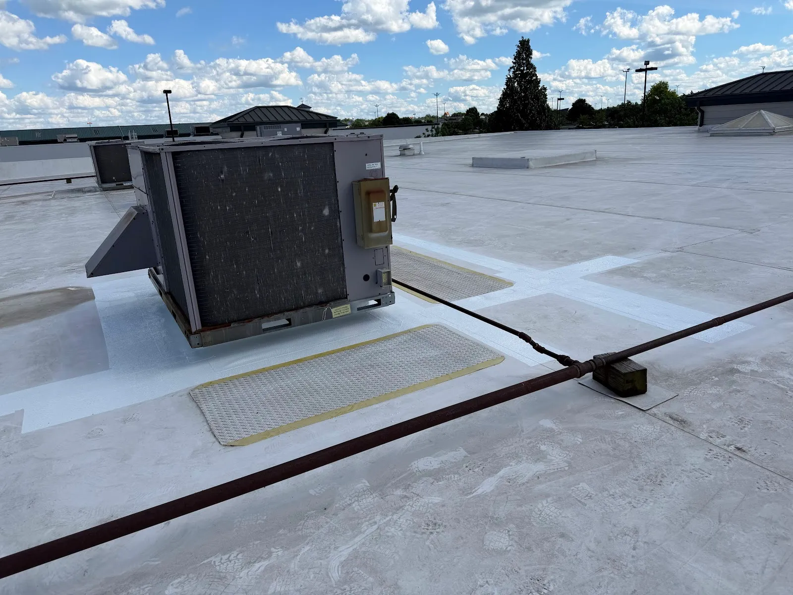 Commercial TPO Roof Coating — job photo 1