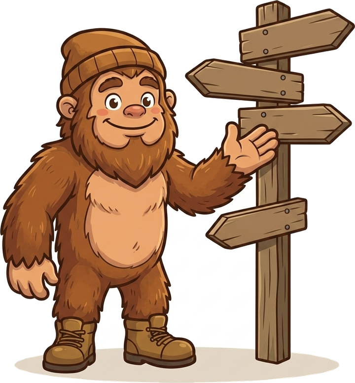 The Sasquatch knows every service on the list