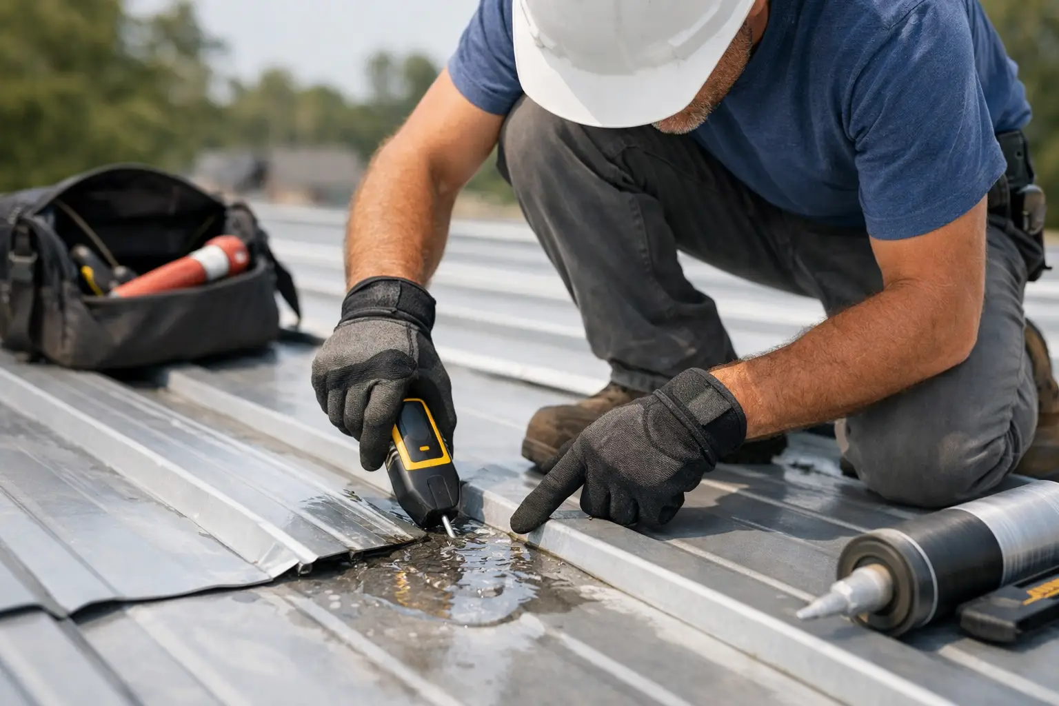 Metal Roof Leak Repair That Finds the Real Source