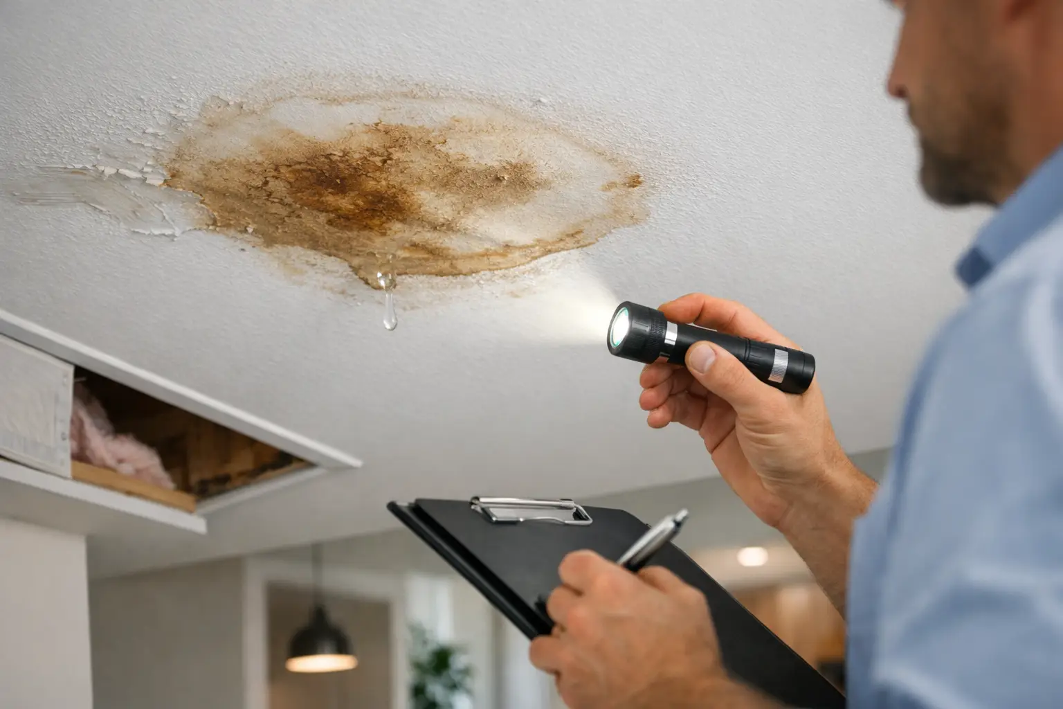 What Causes Ceiling Stains? Find the Source